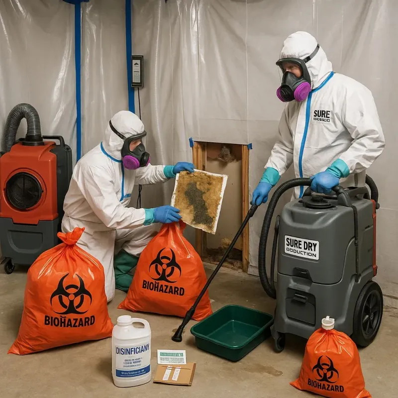 Contaminated Water Handling Protocols process in Odenville, AL