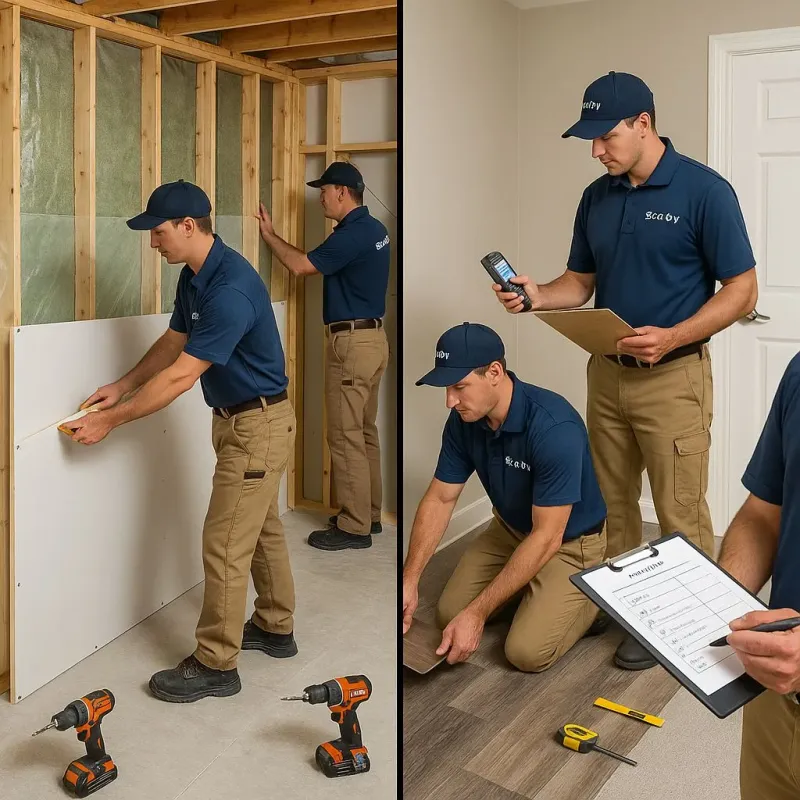 Repairs and Reconstruction process in Odenville, AL